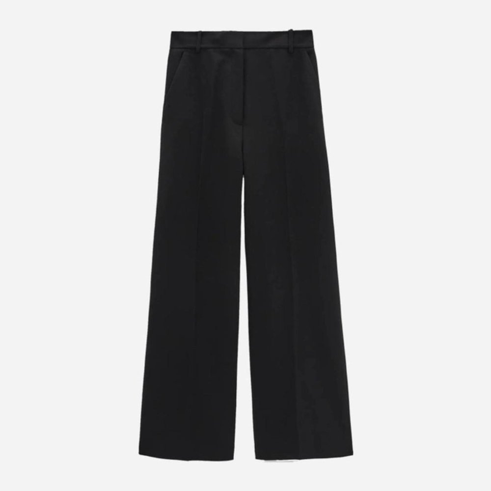 ZARA - black high waisted men's style pants